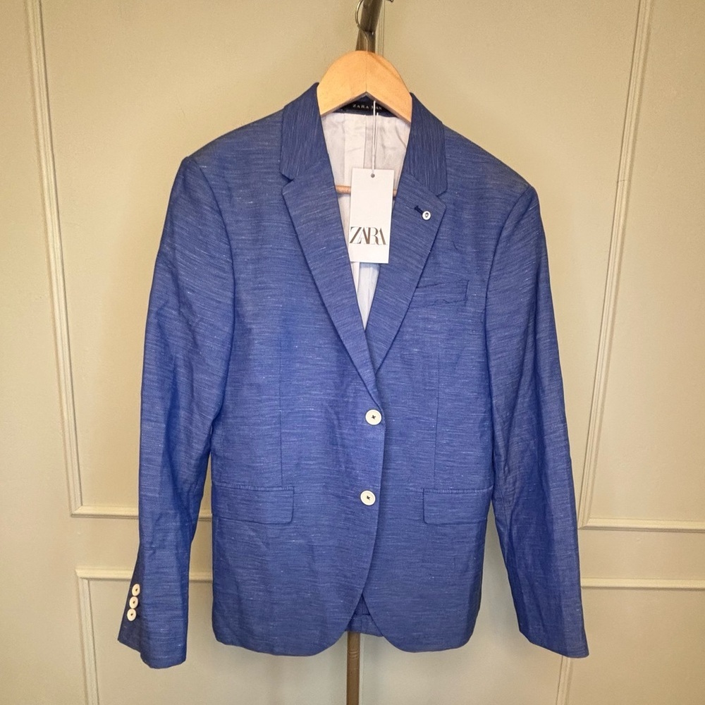 Zara Men's Blazer Casual Suit Jacket MSRP $118